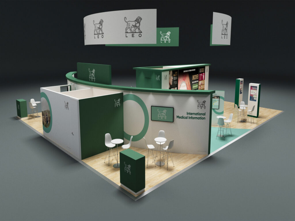 LEO Pharma – Pharma stand design
