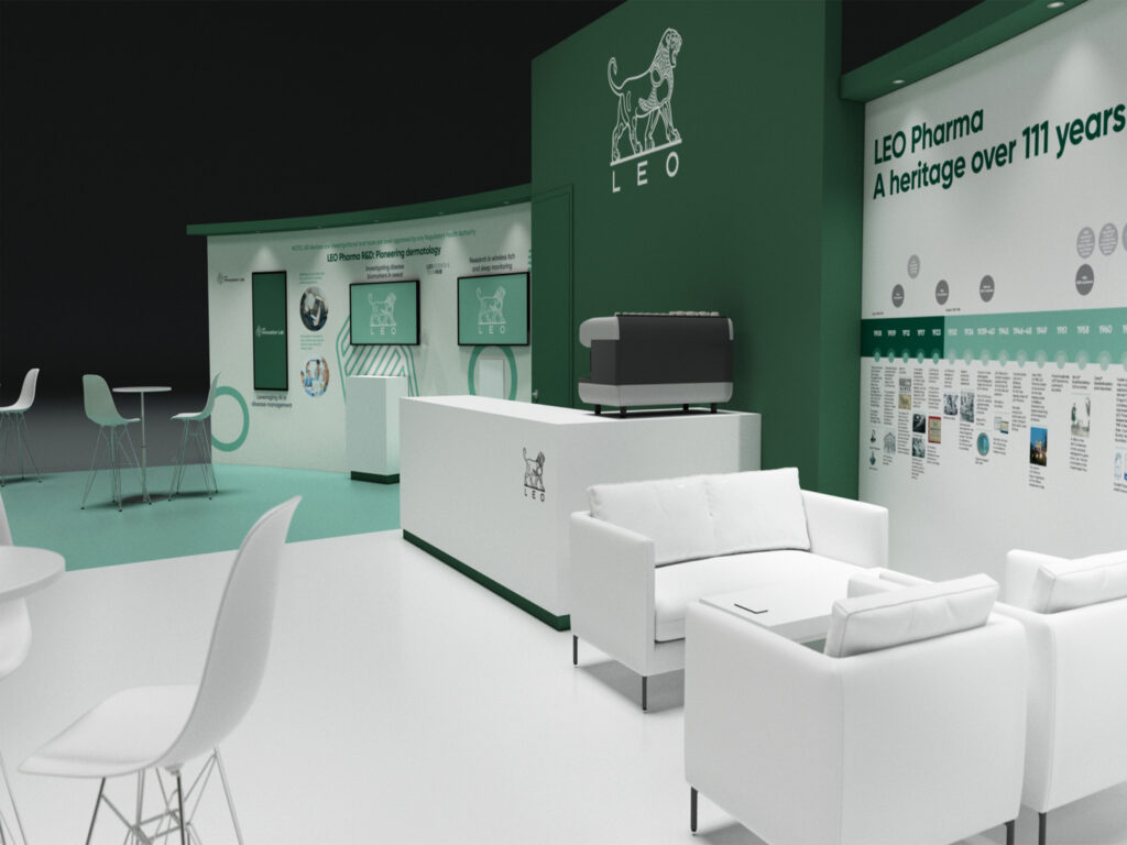 LEO Pharma – Pharma stand design