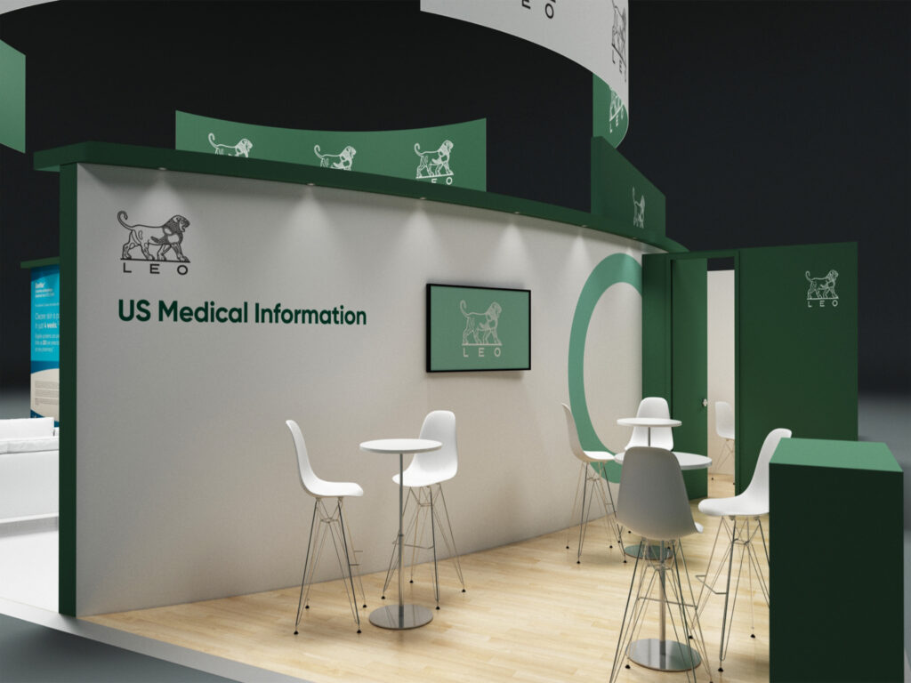 LEO Pharma – Pharma stand design