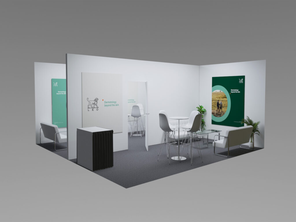 LEO Pharma – Pharma stand design