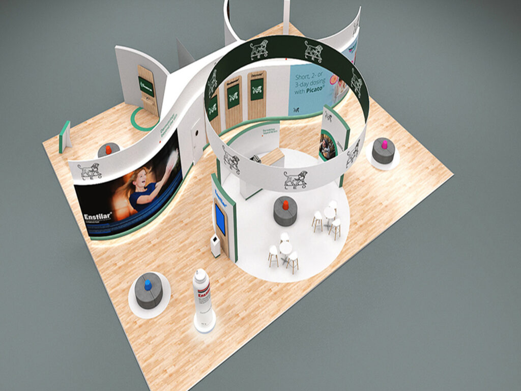 LEO Pharma – Pharma stand design