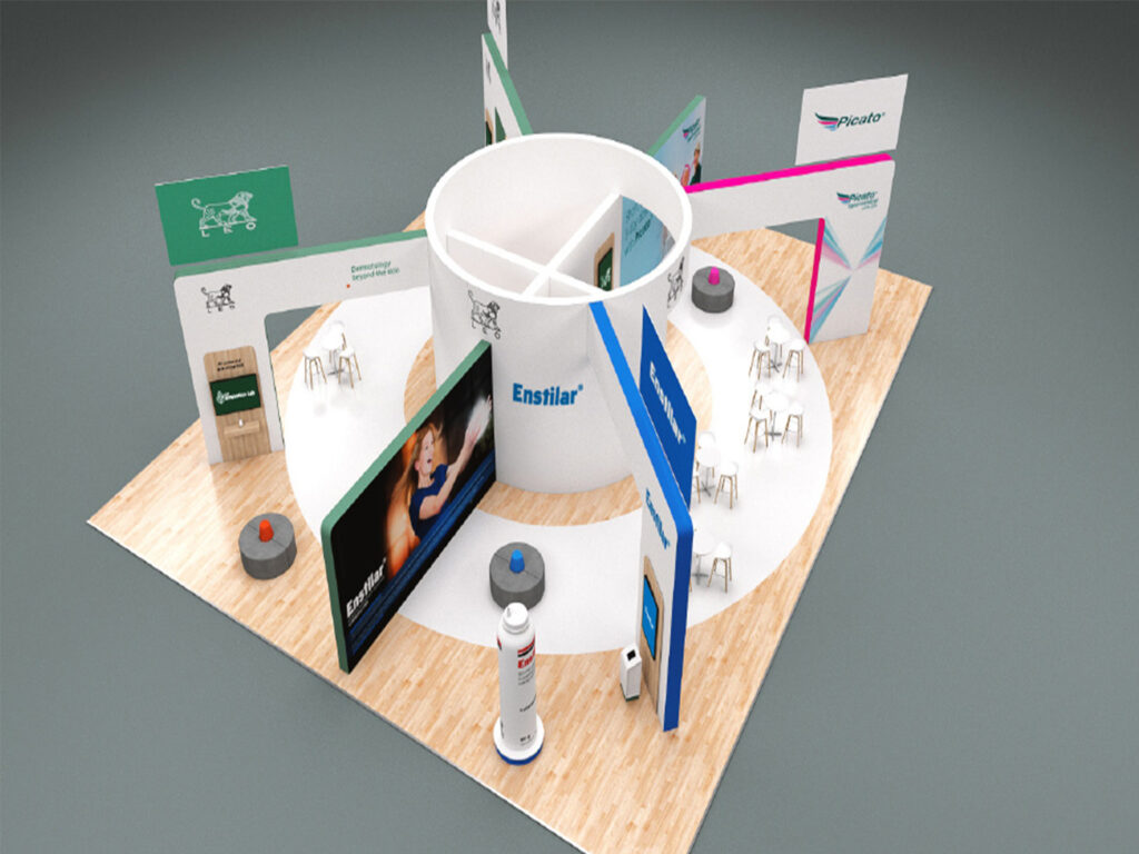 LEO Pharma – Pharma stand design