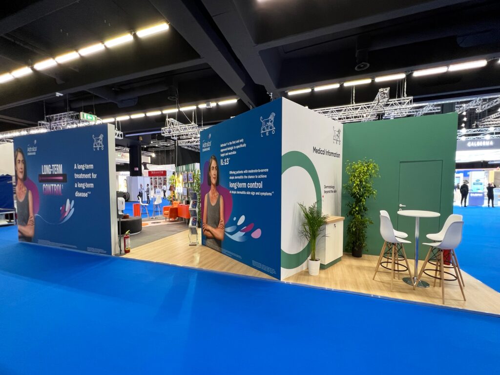 Pharma trade show stand
