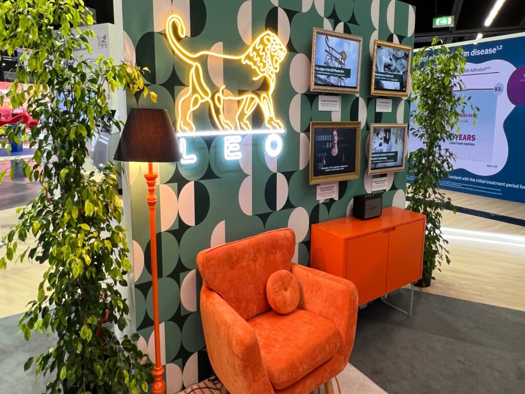 LEO Pharma – Pharma trade show stand