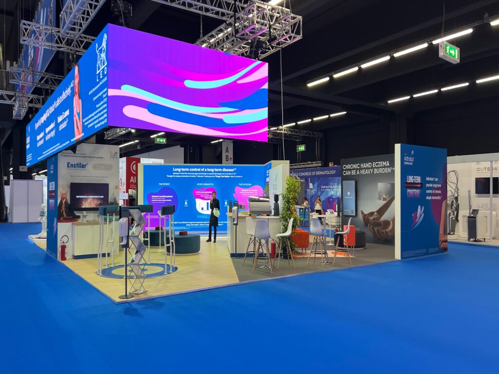LEO Pharma – Pharma trade show stand