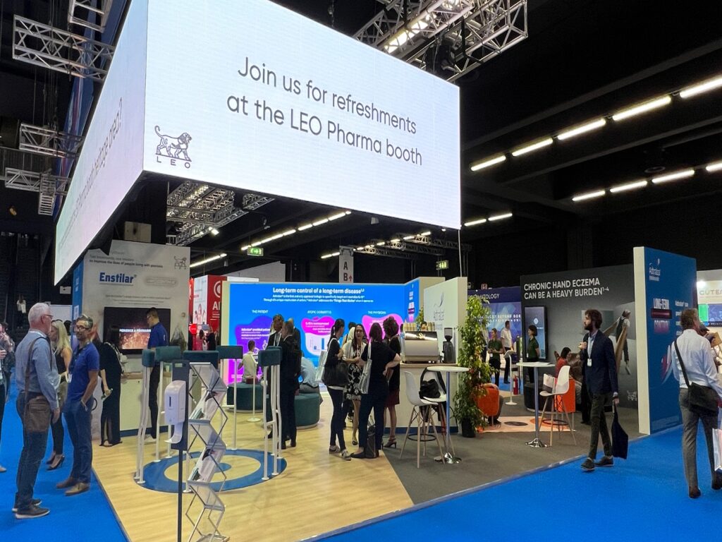 Pharma trade show stand