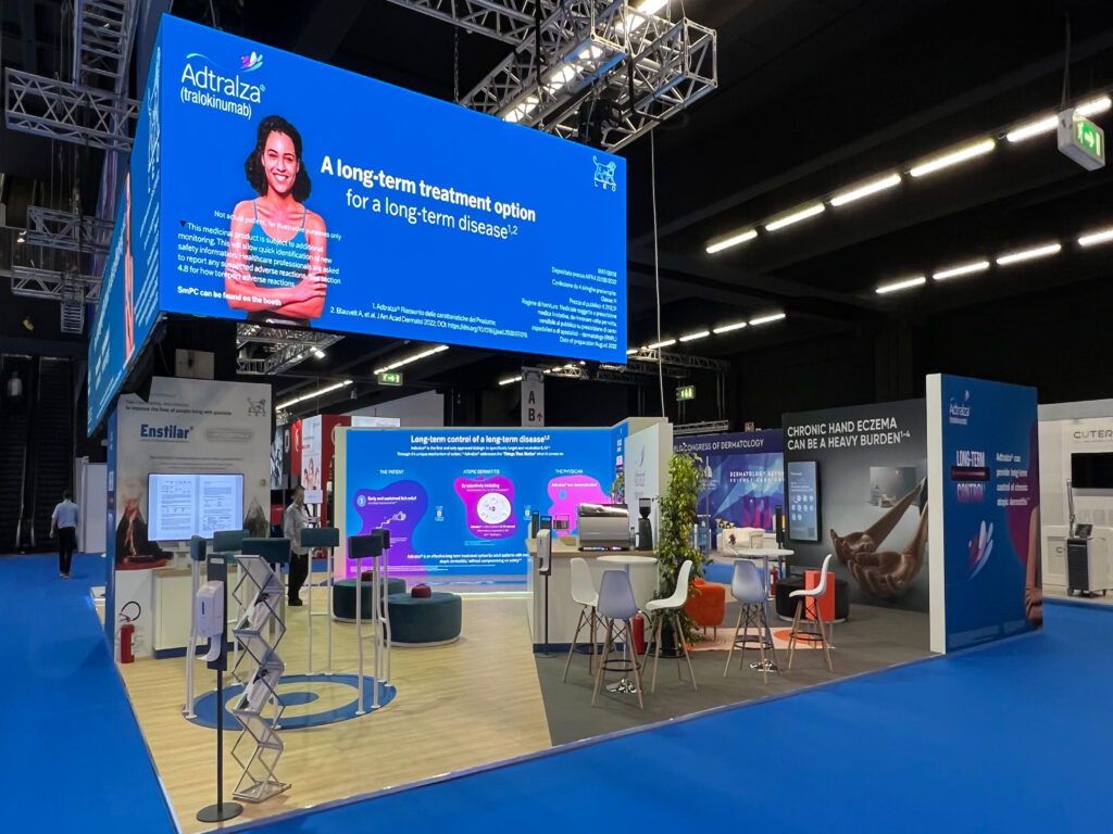 LEO Pharma – Pharma trade show stand
