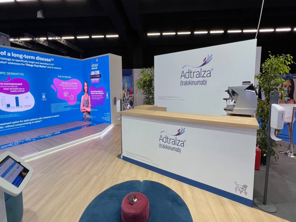 LEO Pharma – Pharma trade show stand