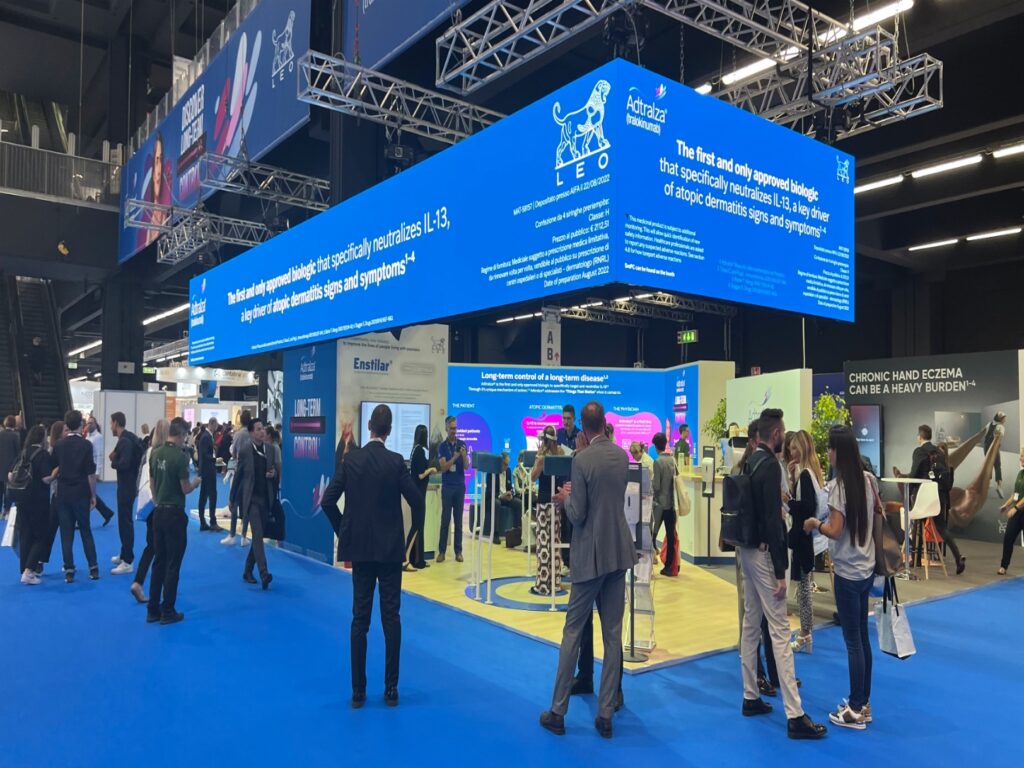 Pharma trade show stand