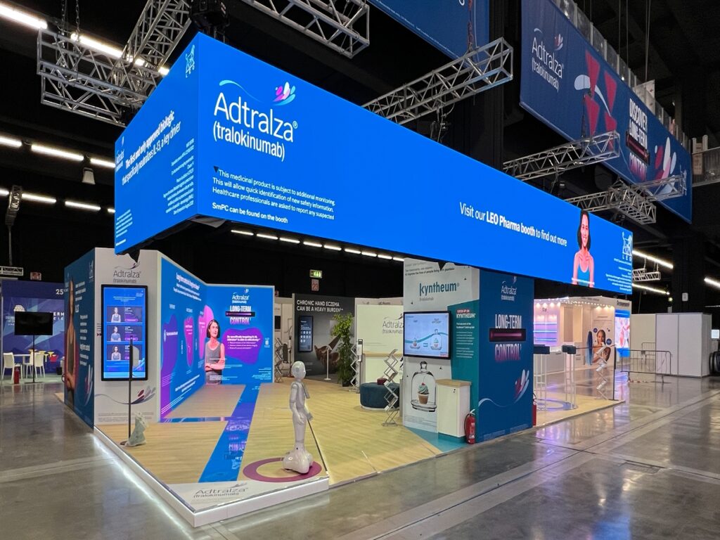 Pharma trade show stand