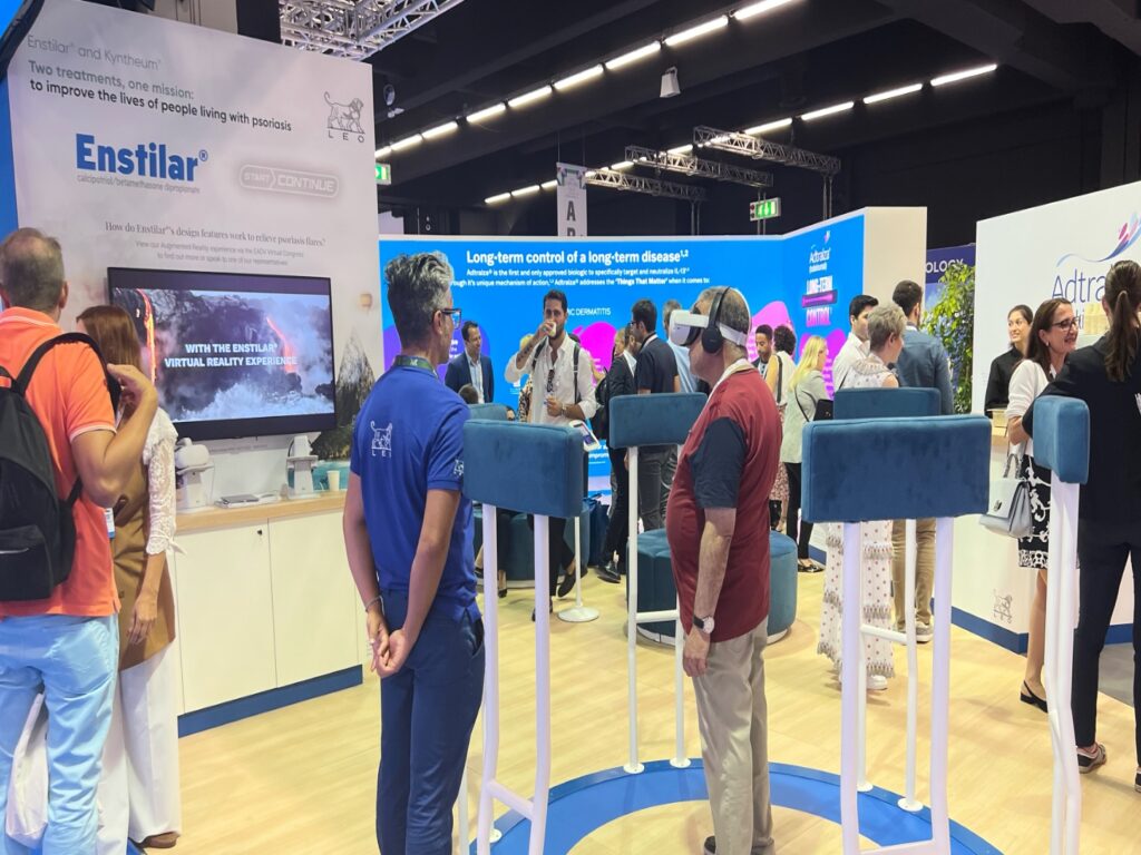 Pharma trade show stand