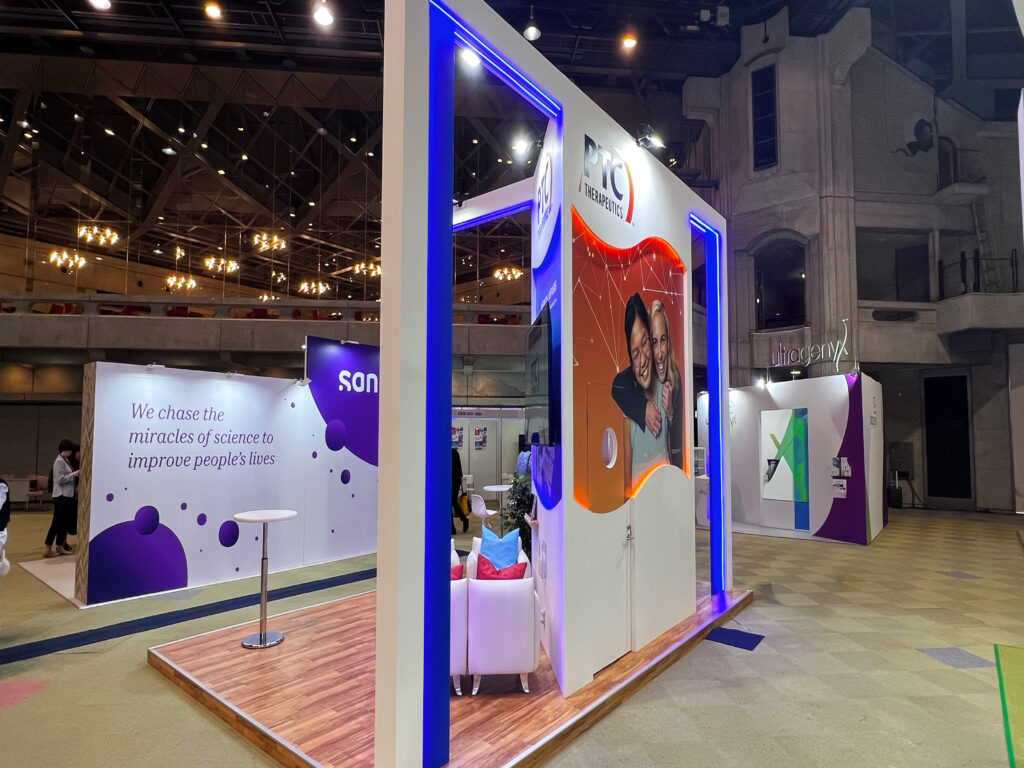 PTC Therapeutics Inc – Pharmaceutical booth design