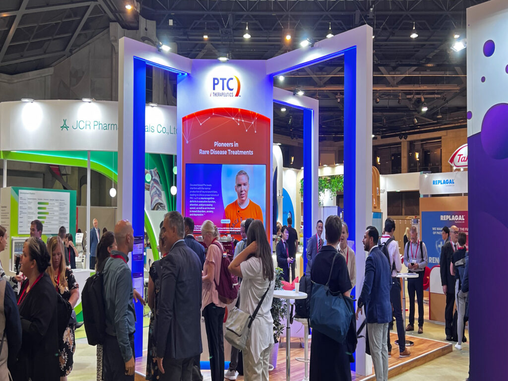PTC Therapeutics Inc – Pharmaceutical booth design