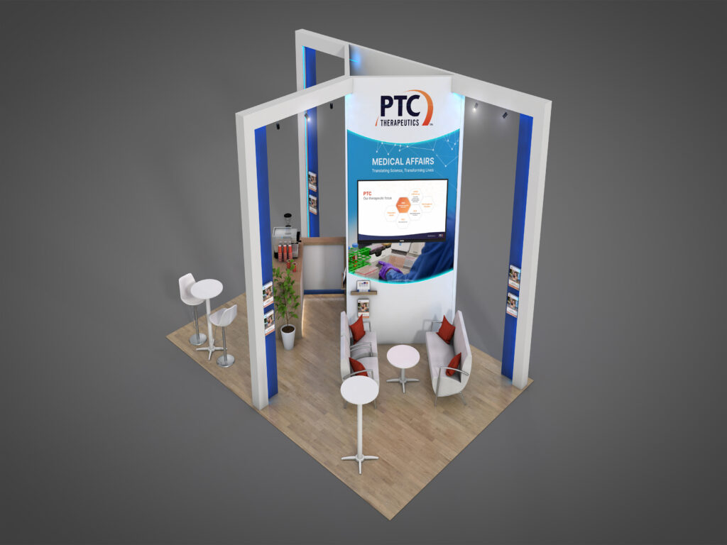 PTC Therapeutics Inc – Pharmaceutical booth design