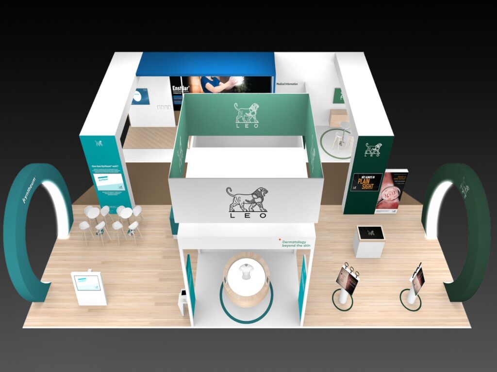 LEO Pharma – Pharmaceutical exhibition stand