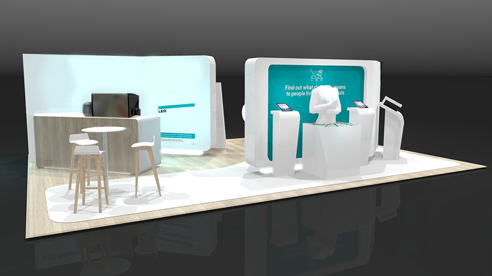 pharmaceutical stand design