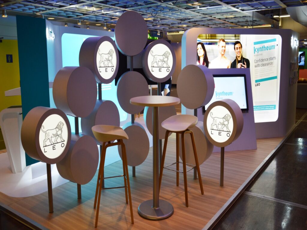 LEO Pharma – Pharmaceutical stand design