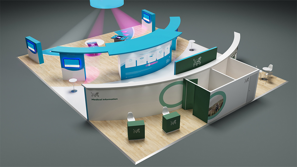 Pharmaceutical stand