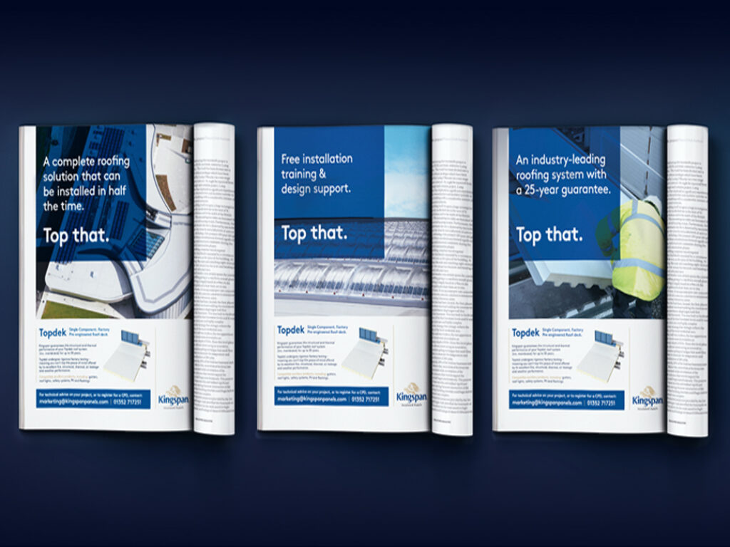 Product advertising design
