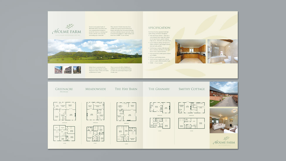 Property sales brochure