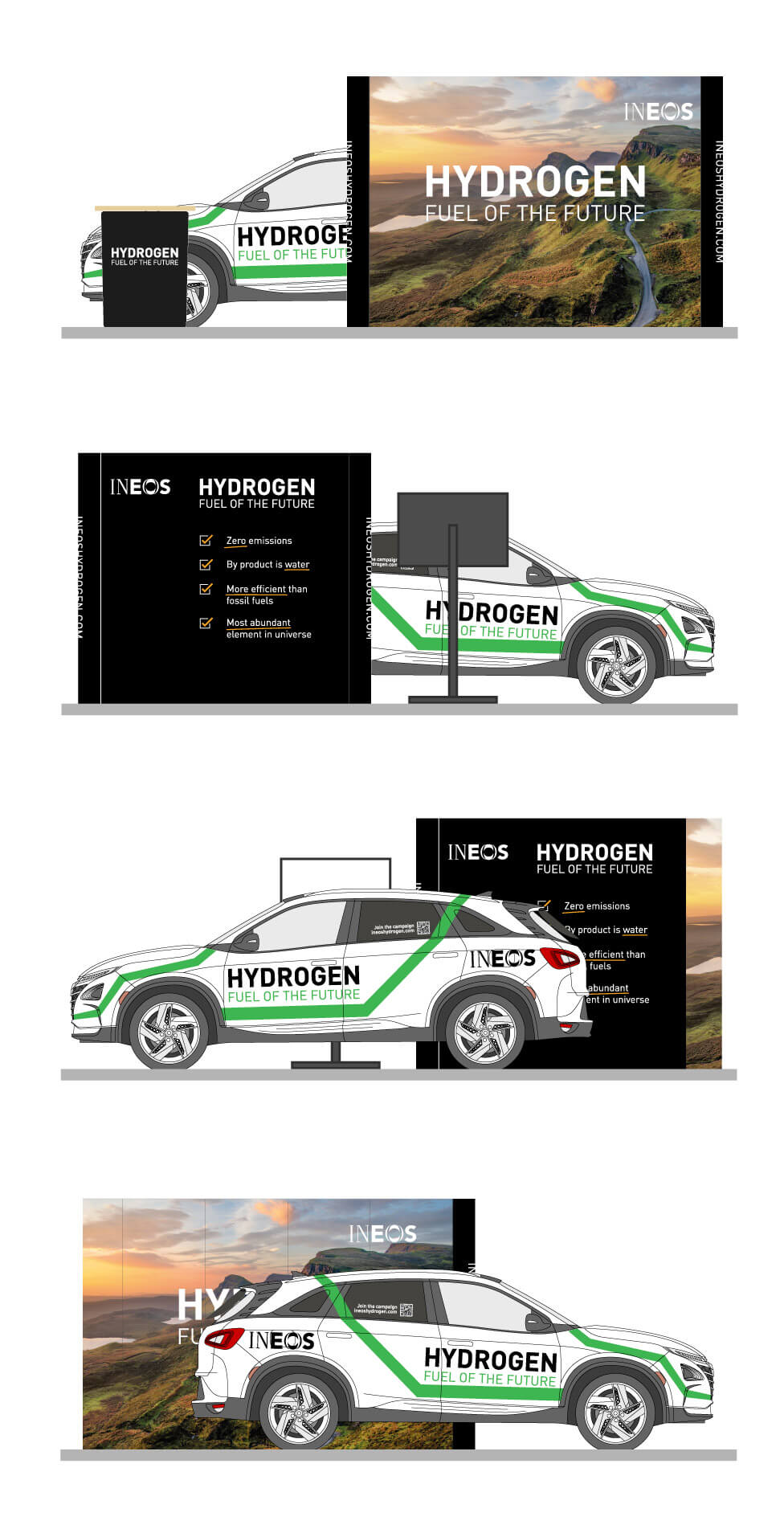Roadshow marketing collateral