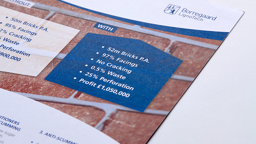 Sales collateral design