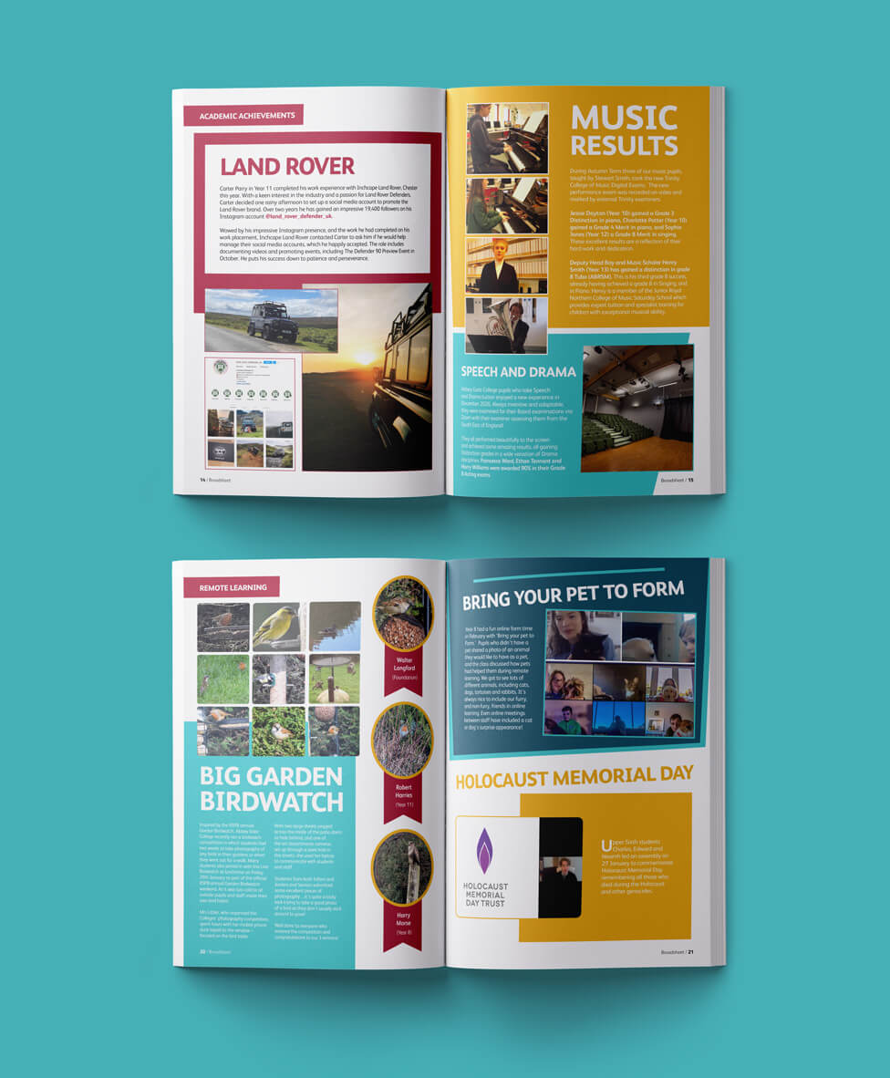 Education Magazine Design