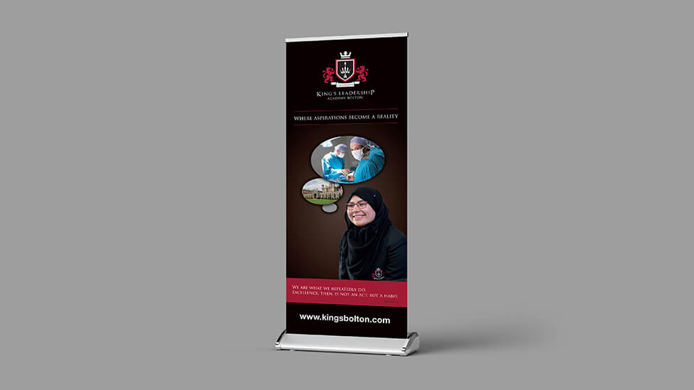 school pull-up banners