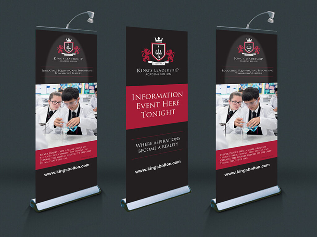 school pull-up banners