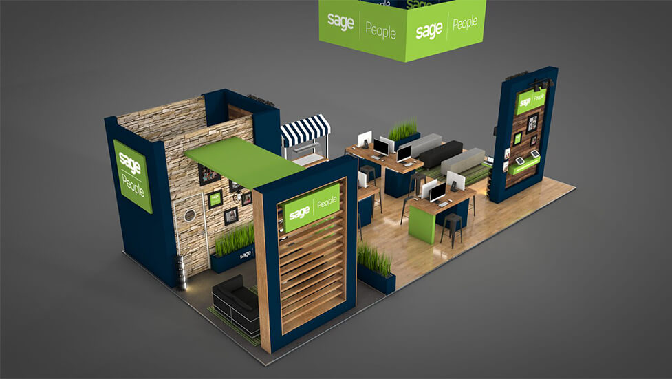 trade show booth