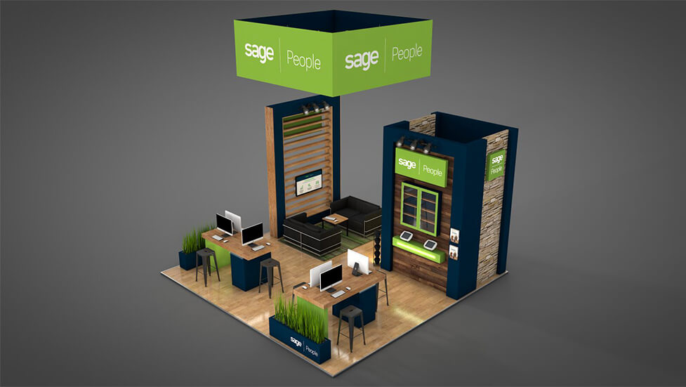 trade show booth