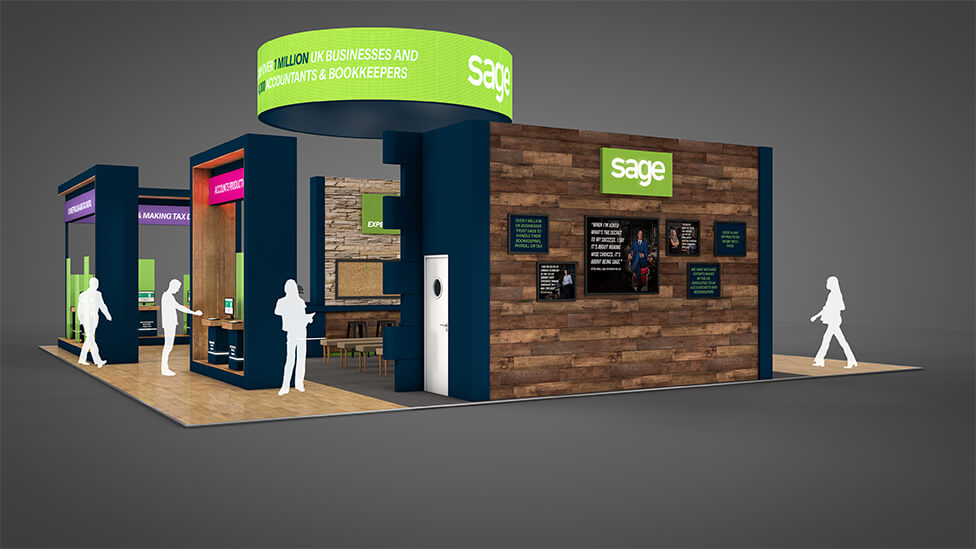 Trade show stand