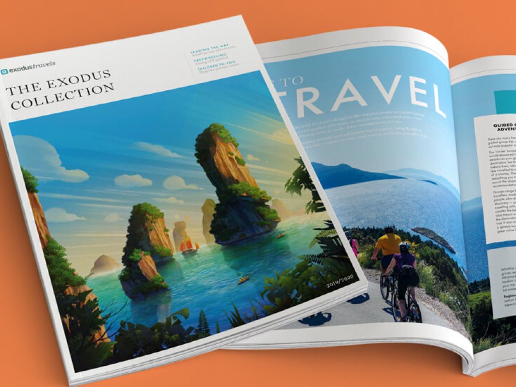 Travel brochures