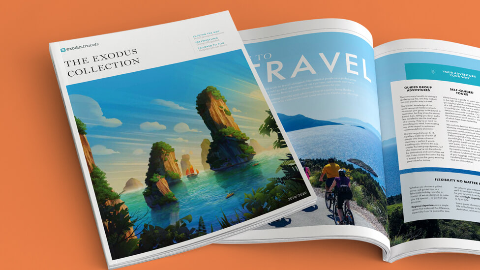 Travel brochures