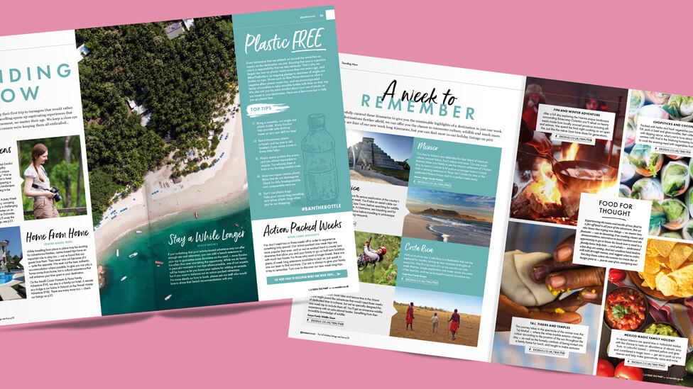 Travel brochures