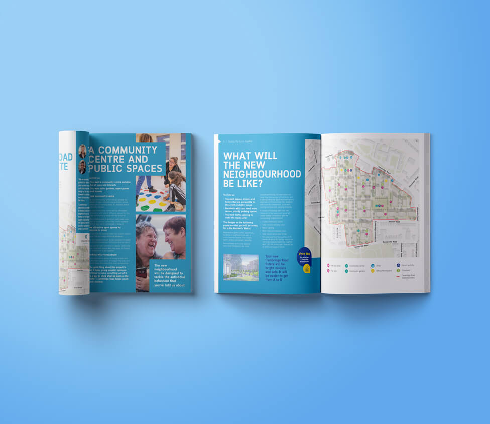 Urban regeneration brochure