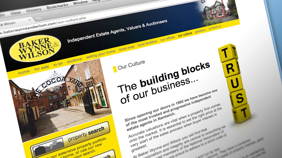 Estate agency website